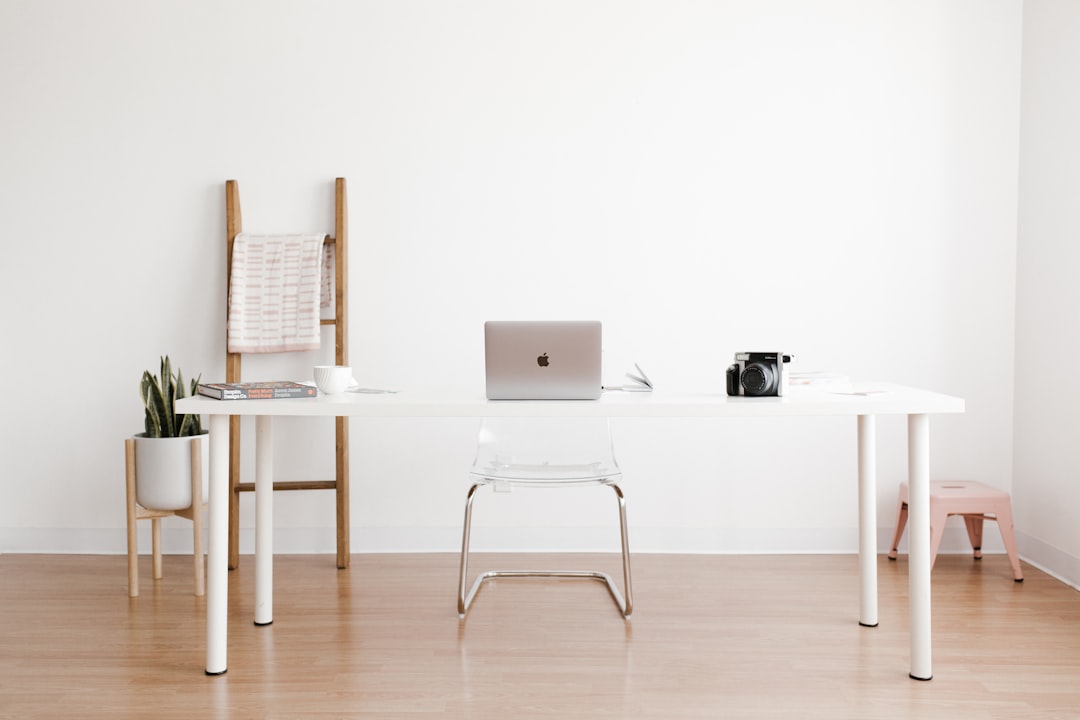 Professional workspace interior with tools and materials for restoration work